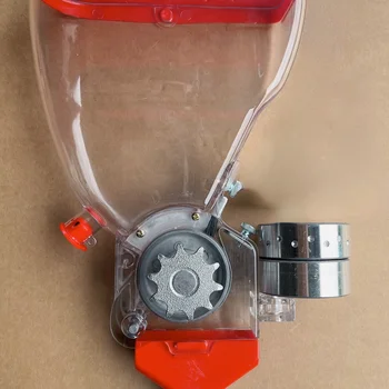 야채 밀 재배자 예비 부품 액세서리 수동 땅콩 기장 재배자 플라스틱 씨앗 상자 교체 농업 기계