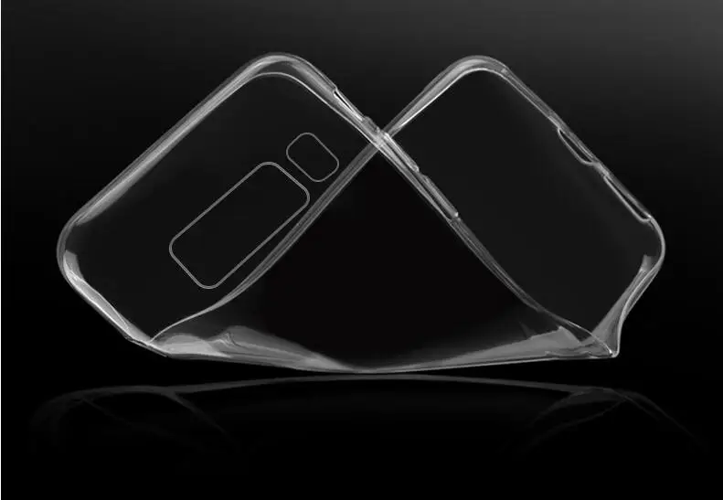 Silicone Soft Transparent TPU Gel Back Cover Clear Case