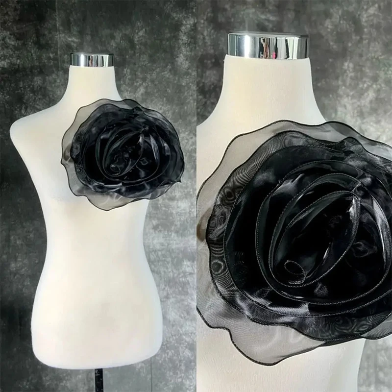 Eugenia Multi-layer Three-dimensional Flower Gauze Flower Chest Wedding Dress Diy Supplies Decoration