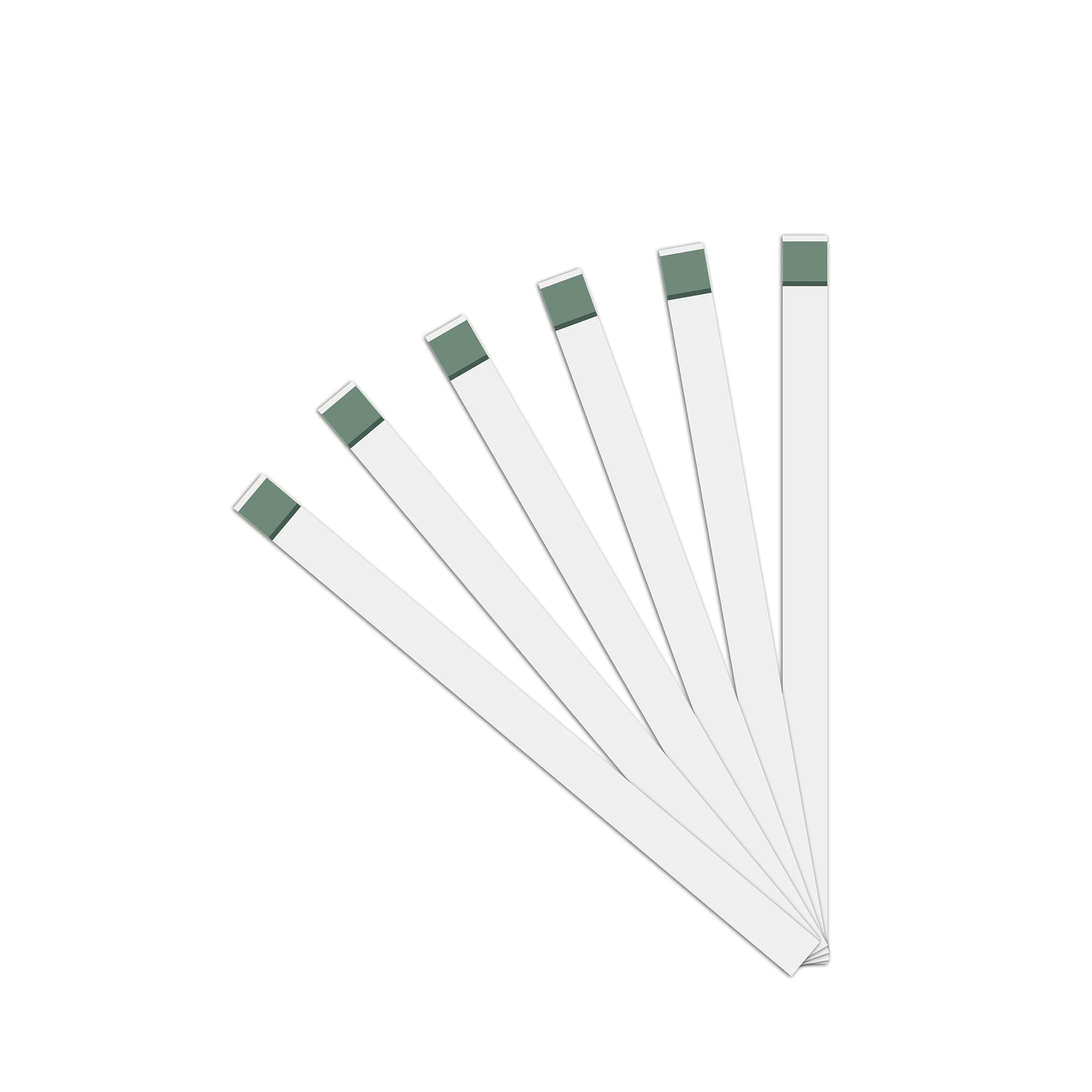 Rapid test kit cooking oil quality test strips testing for free fatty acids with 30 strips/barrel for cooking oil test strips