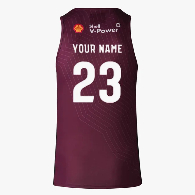 Harvey Norman QLD Maroons    S-M-L-XL-XXL-3XL-4XL-5XL, 2023