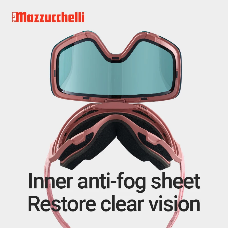 NANEND Ski Glasses, Snowboard Glasses, Anti-fog High Definition Ski Equipment Outdoor Snow Glasses 3