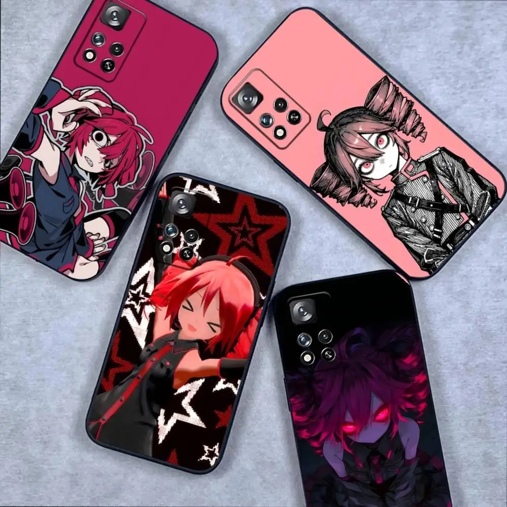 K-Kasane T-Teto Get To Me Black Soft Phone Case