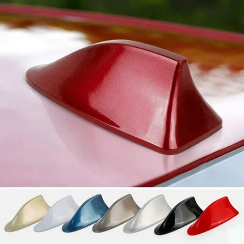 Sleek Auto Shark Fin Antenna for Enhanced Radio FM Signal Reception & Stylish Exterior Upgrade