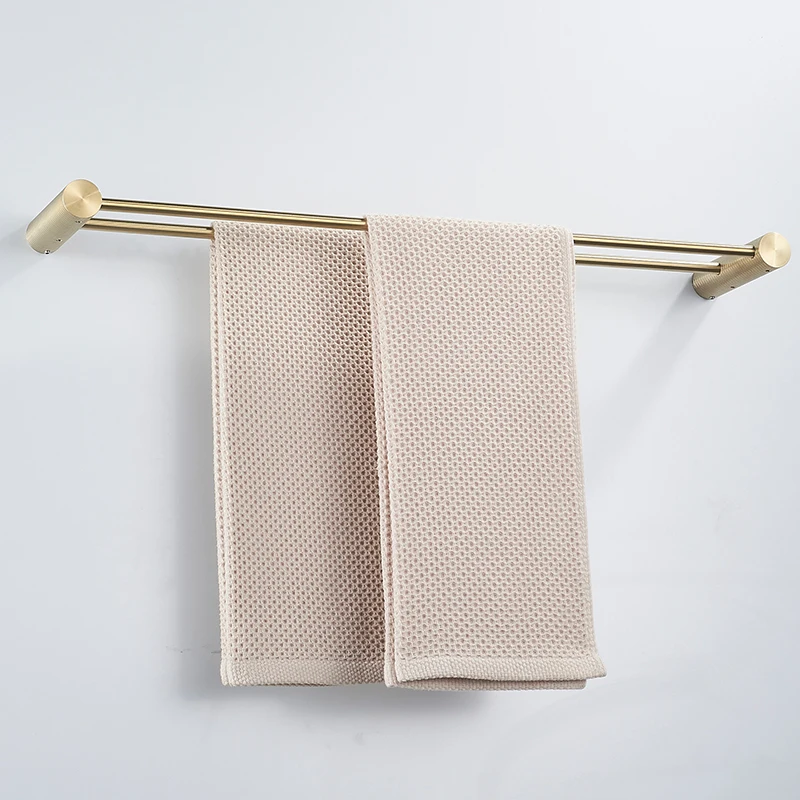 Description Picture 6 of item304SUS Towel rack Two poles Wall-Mounted Bathroom Item Shelf Suitable for Shower Rooms Bathroom Accessories