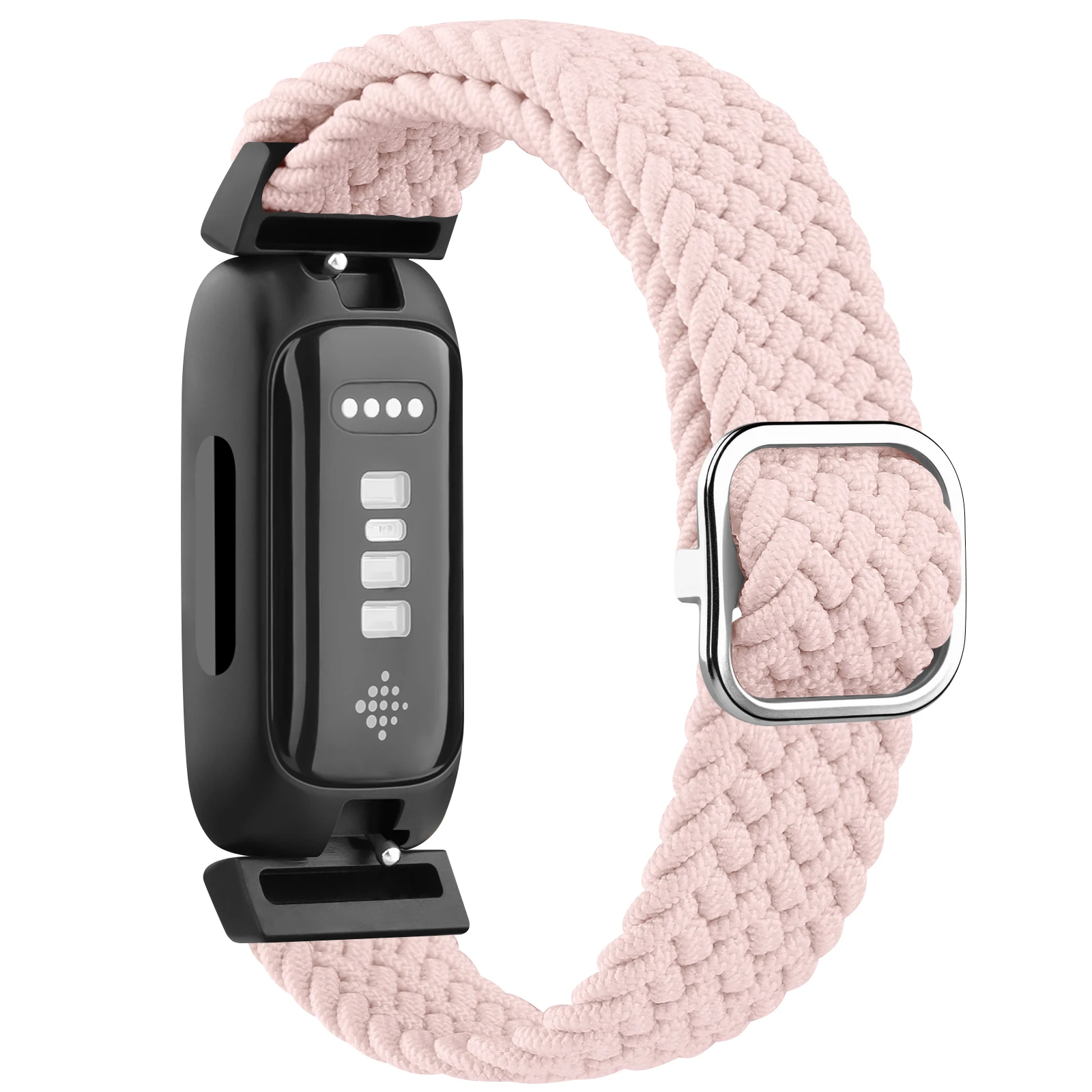 Elastic Braided Nylon Watch Band - Adjustable Bracelet Wristband