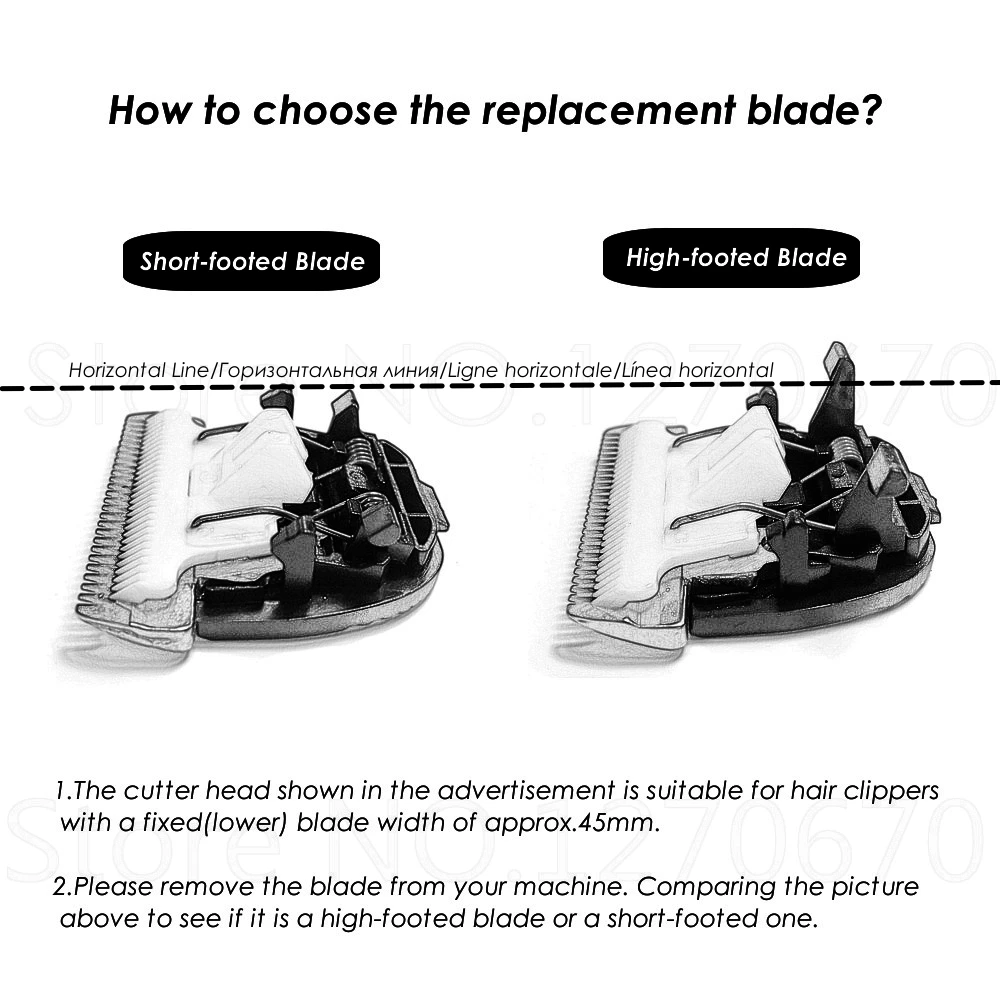 Enhanced CP9600 Spare Knife Professional Pet Clipper Blade Nozzles Integrated Extra Cutter Head for Dog Hair Trimmer CP9200 9700