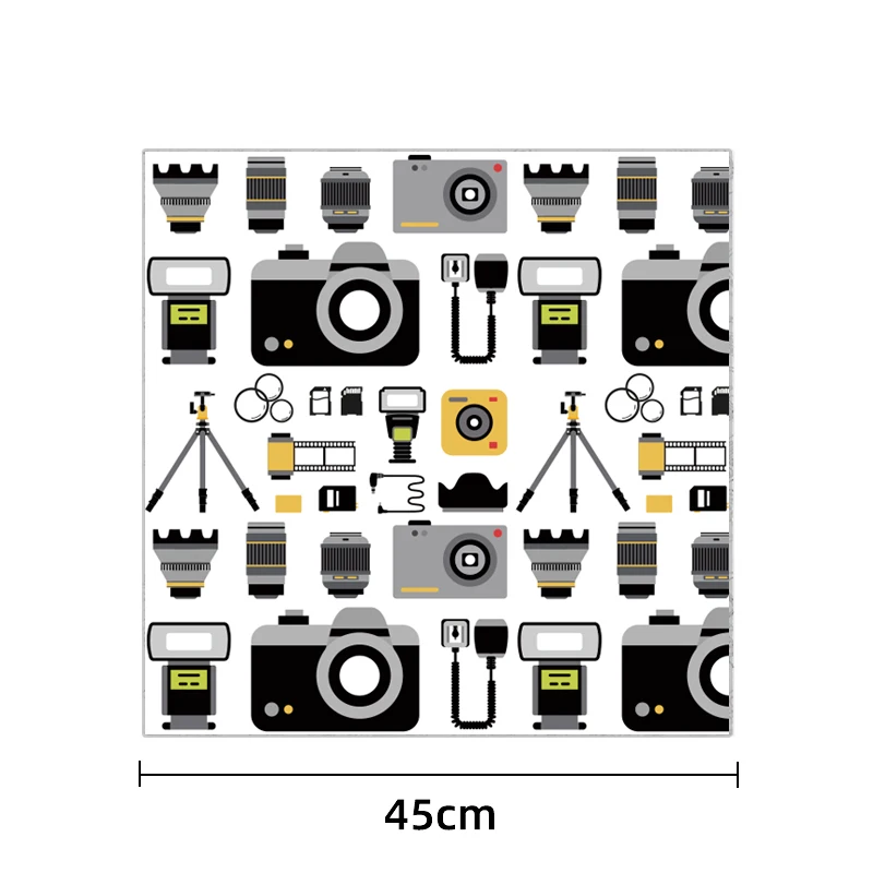 Walking Way Camera Cover: Protective Folding Wrap for Lens and Accessories Storage