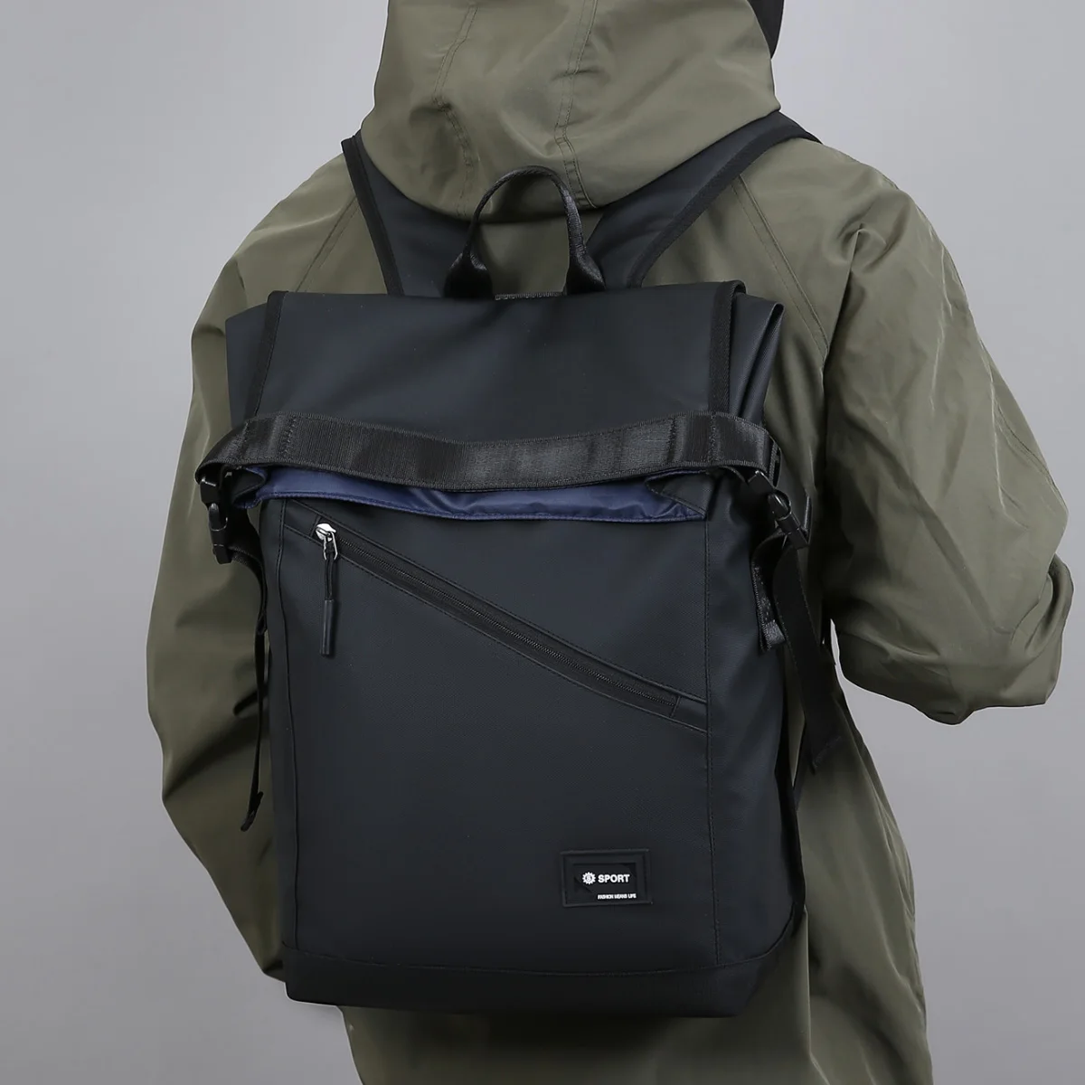 Travel Backpack Men's 2025 New Large-Capacity Commuter Computer Bag Short-Distance Business Trip College Student Bag Female Boarding Business Meeting