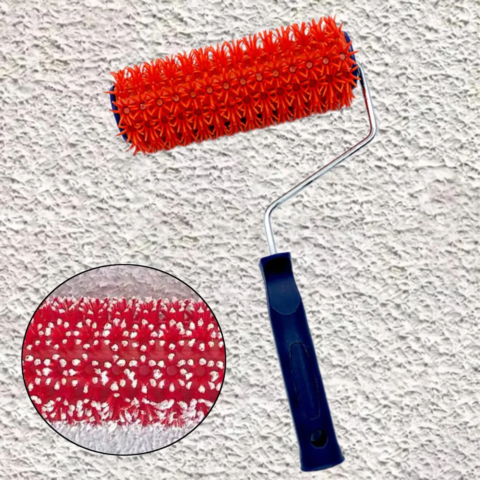 Paint Roller Smooth Rolling with Handle Accessory Painting Roller Brush DIY Art Paint Tool for Home Finishing and Improvement Paint Roller Smooth Rolling with Handle Accessory Painting Roller Brush DIY Art Paint Tool for Home Finishing and Improvement