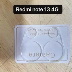 3D Tempered Glass Camera Lens Protector, Premium Back Cover Shield for 2 PCS (Note 13 4G)