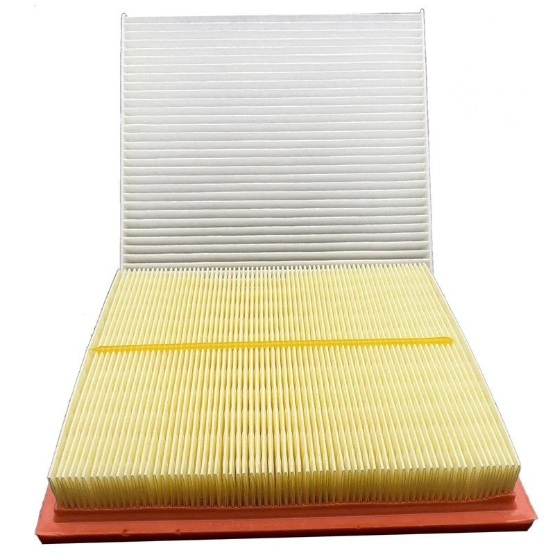 

White Air Filter & Engine Air Filter Combo For Toyota Prius Plug-In, Lexus NX300H CT200H 17801-37020, 87139-07010