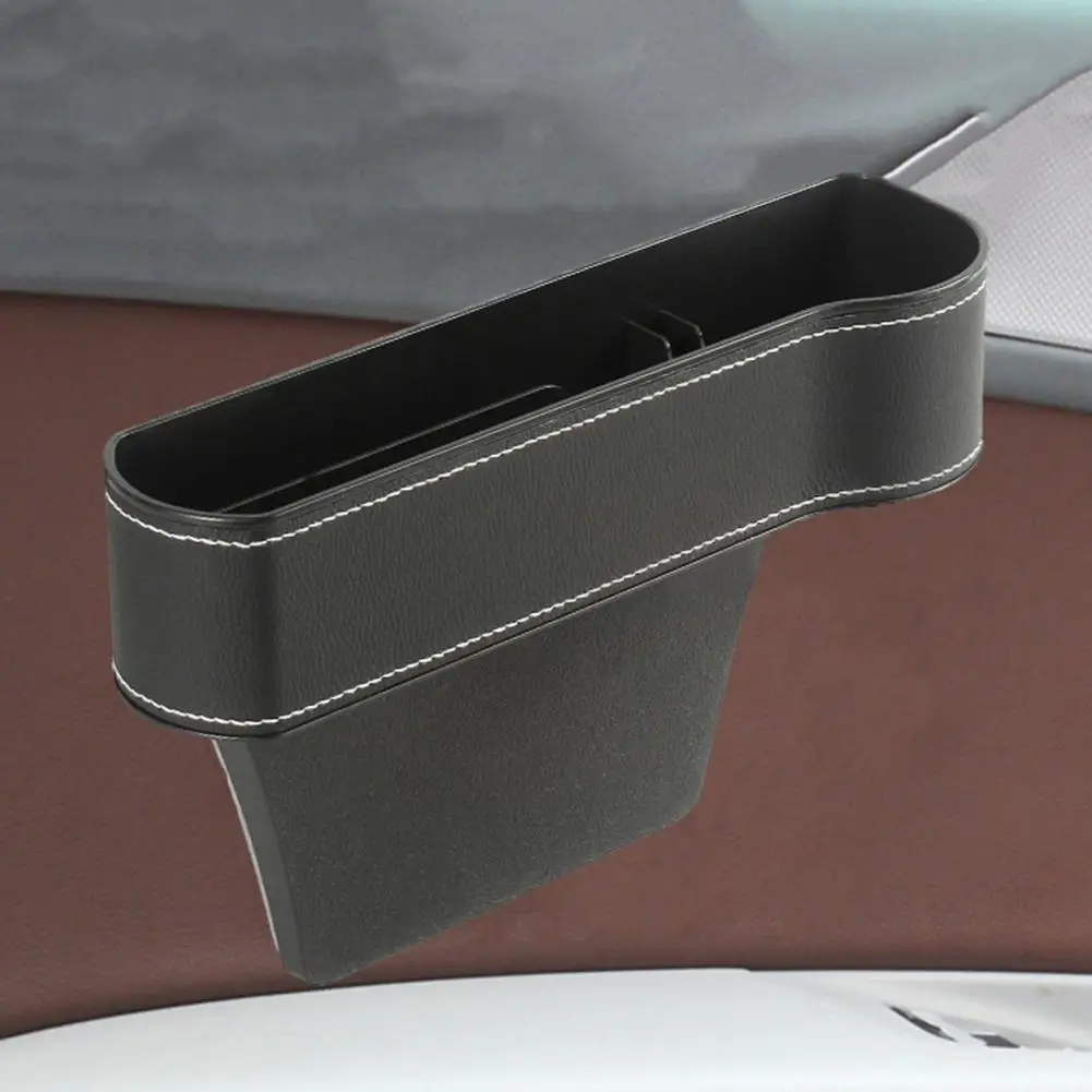 

Car Slot Storage Box Central Control Car Seat Organizer Car Seat Gap Filler Storage Box Organizer Capacity Console Side Storage