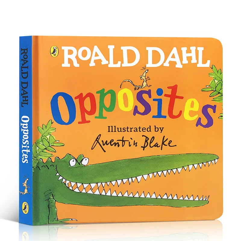 

Milu Original English Roald Dahl’s Opposites Children's Picture Book Board Hardcover