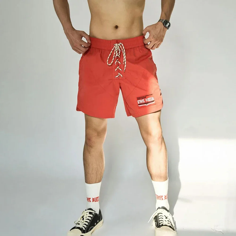 Mens Casual Sexy Cross Strap Shorts Genderless 2024 Spring Autumn New Nightclub Party Resort Style Simple Shorts Unisex