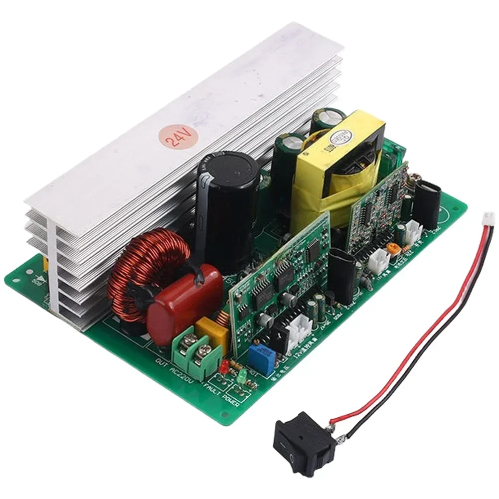 750W 1000W 순수 정현파 인버터 DC 12V 24V 48V - AC 220V 전력 변환기 회로 기판 부스트 컨버터 전력 변환