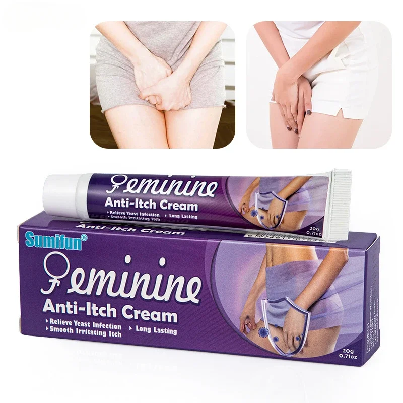 Female Private Part Anti Itch Cream Intimate Area Antibacterial Odor Removal Fungi Treatment Ointment for Women body Health care