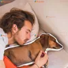 Custom 3D Pet Animals Pillow from Photo,Personalized Dog/Cat Shaped Throw Pillow,Double Printed Pet Pillow, Pet Memorial Gift 5