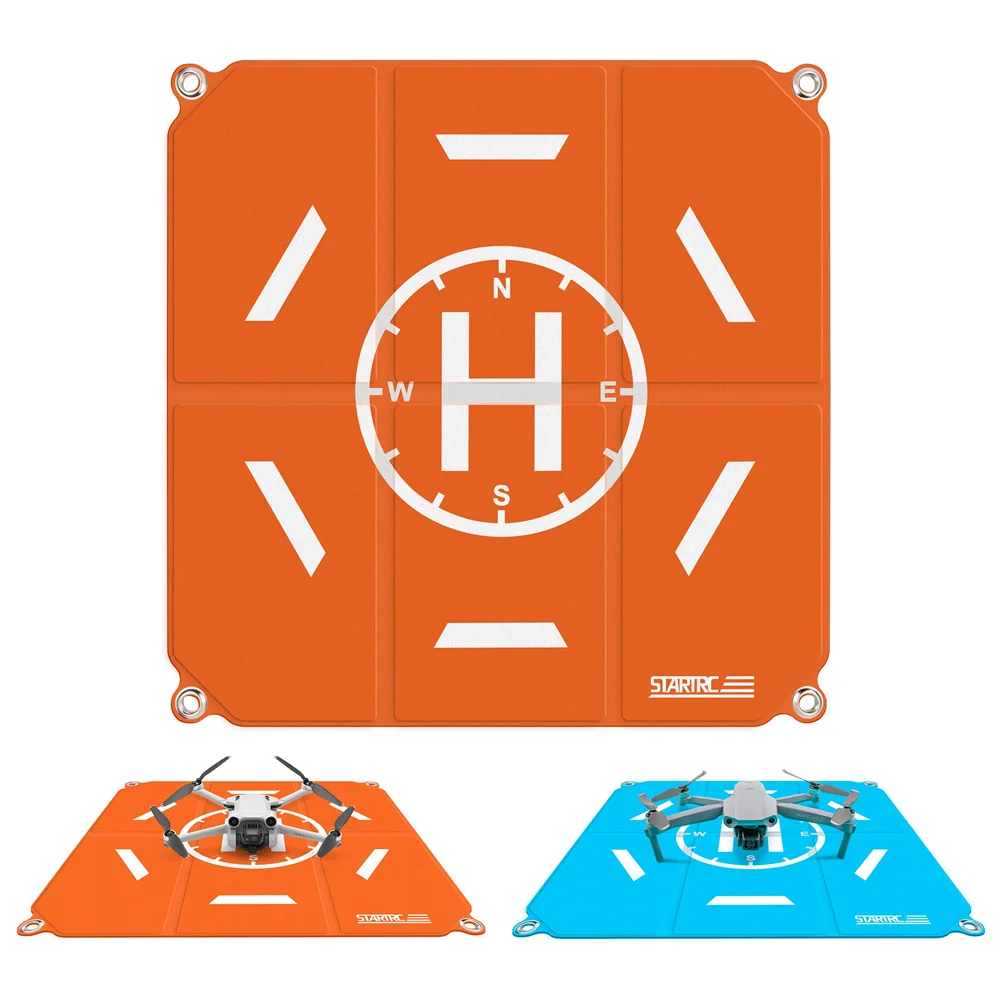 Drone Landing Pad Pro Universal Waterproof Portable Fast-Foldable Helipad 20-inch for Air 2S/Mini 3 Pro/Mavic 3/FPV Avata/RC