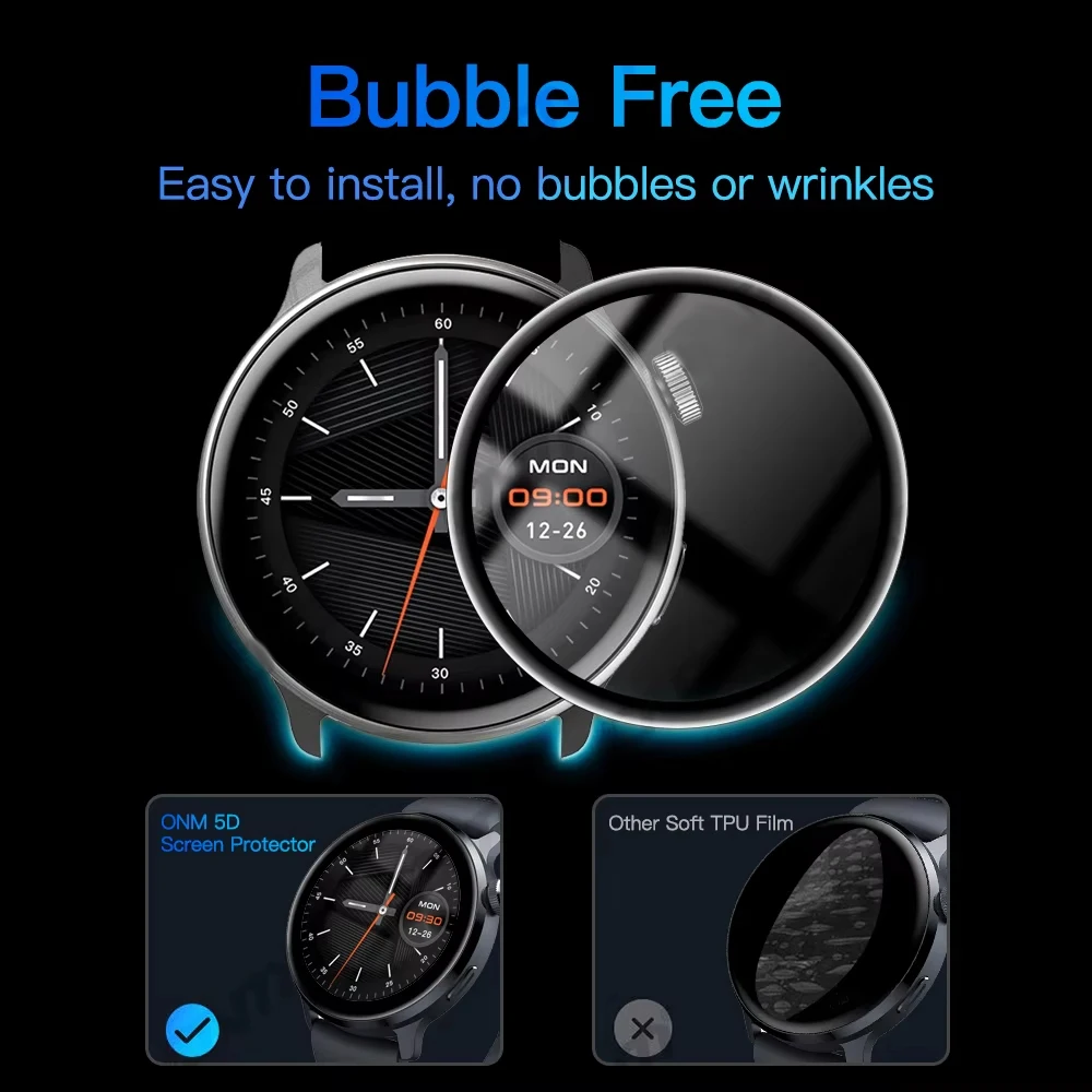 Premium Anti-Scratch Screen Protector Film - Curved Edge HD Cover