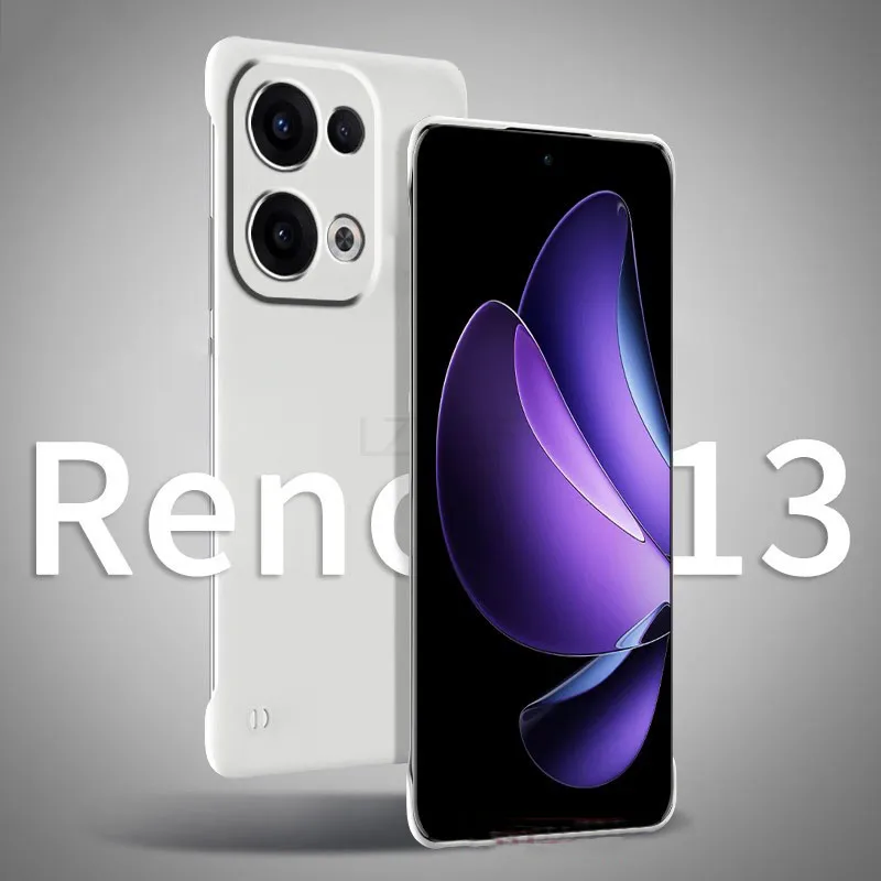 Sleek Matte Hard Back Cover - Frameless Shockproof Case