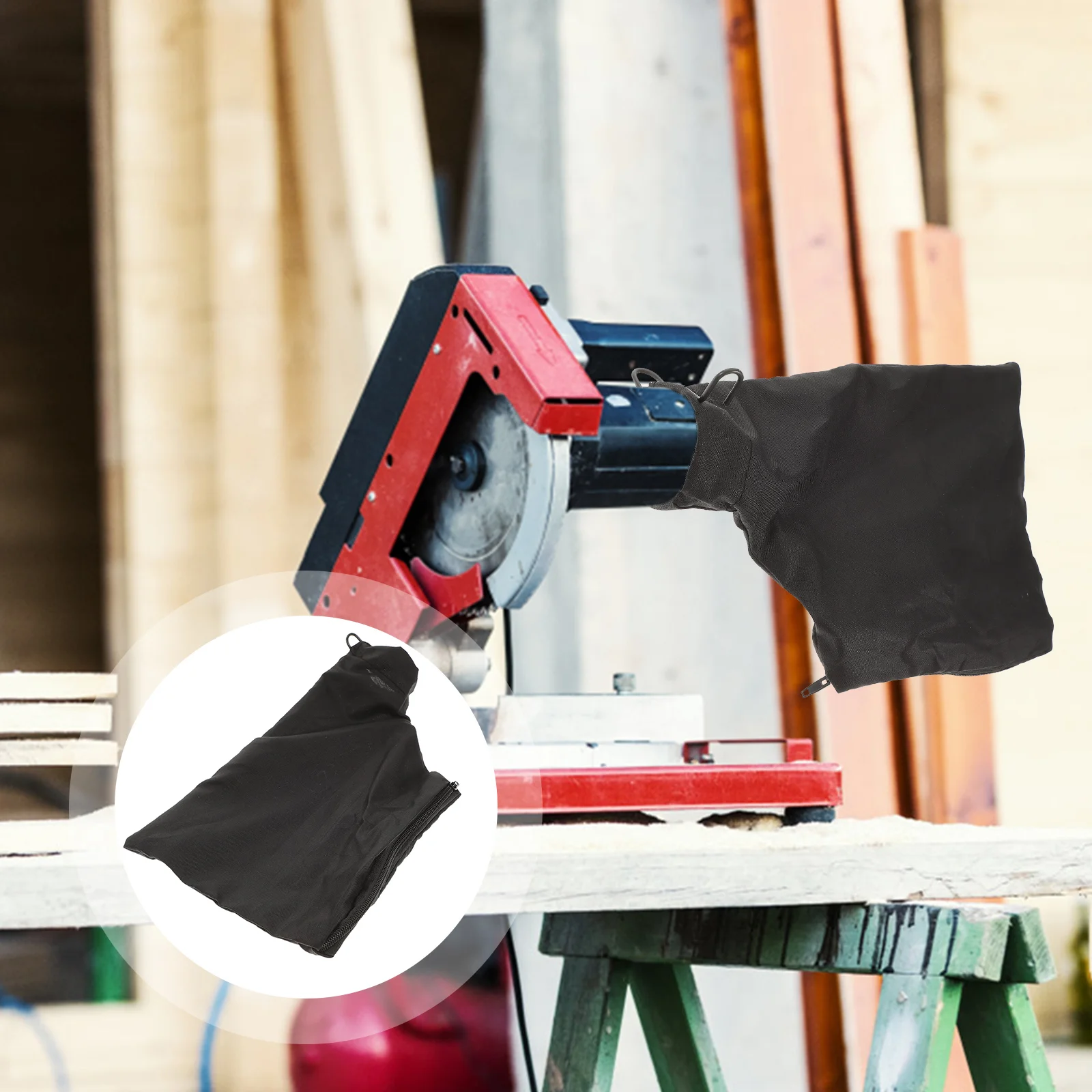

Cutting Machine Dust Bag Sander Cleaner for Dirt Collection Sawing Replace Bags Iron Nylon Collecting