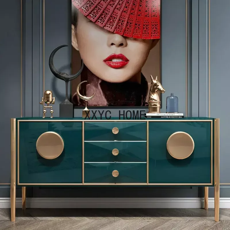 

Handles Toy Display Cabinet Shoes Green Corner Standing Display Cabinet Shelf Drawers Vitrinas Expositor Home Furnitures