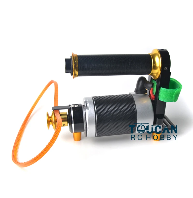 Démarreur électrique pour bateau RC essence DT G30H G30E G30F G30K G30C G30D DT125 en action sur un moteur