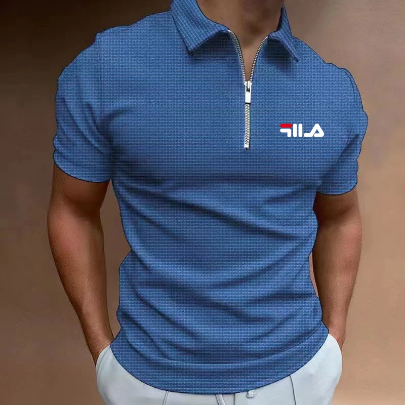 

2024 Men's High Quality Casual POLO Shirt Soft Comfortable, Breathable and Cool Printed Pattern Suitable Shopping and Gathering