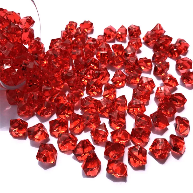 

150pcs 11*14MM Acrylic Diamond Confetti Wedding Decoration Crafts Diamond Confetti Table Scatters Clear Crystal Centerpiece Part