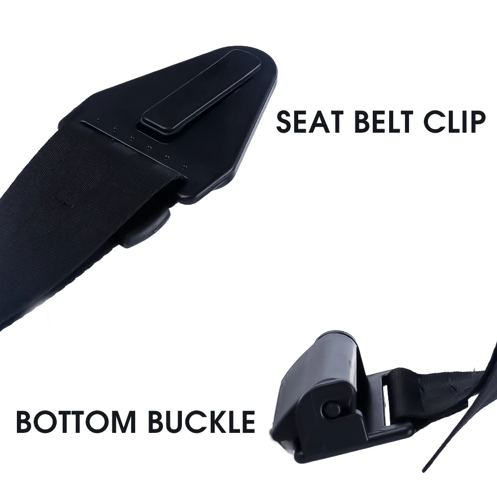Kids Car Seat Belt Fixing Adjuster Anti-neck Baby Special DIY Seat Assist with Limiter Kids Belt Shoulder Protective Buckle