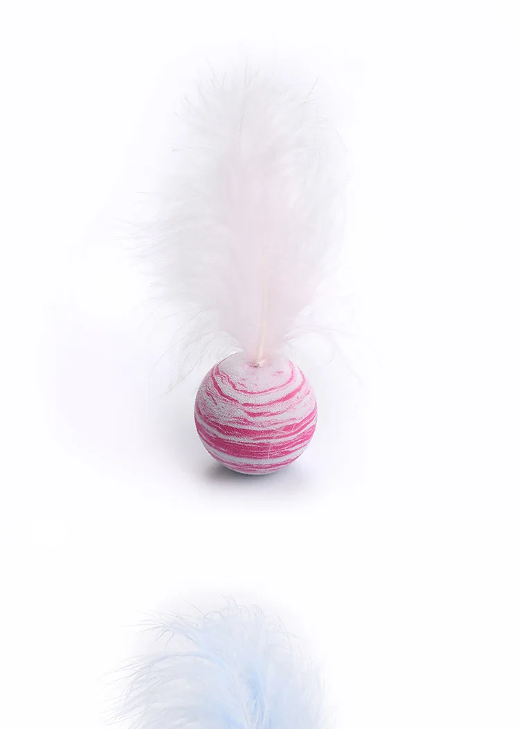 Title 6, 1/3Pcs Delicate Cat Toy Star Balls Plus Feather...