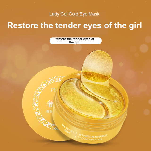 Black Pearl Eye Mask Natural Whitening Moisturizing Gel Eye Patches Remove Dark Circles Anti Age Wrinkle Korean Cosmetics