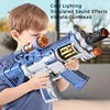 Sound Effect Spinning LED Light UP Non-firing Toy Gun AK47 Pistol Submachine Gun Police Role Play Prop Kids Birthday Gift 3