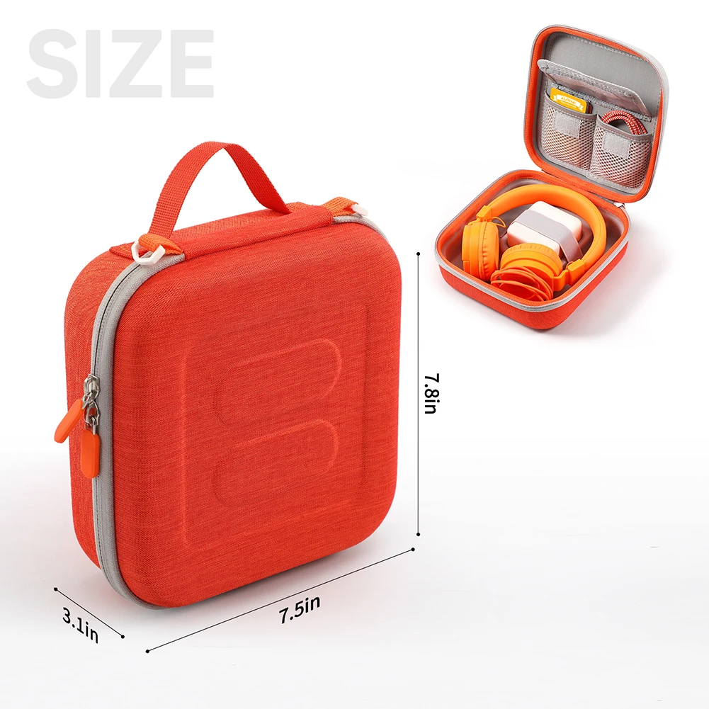 Holder Bag Hold Up To 20 Cards/Charging Cable for Yoto Mini Player Protective Case for Children’s Speaker Plays Audiobook Cards