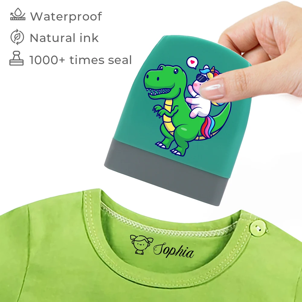 Name Stamp Clothing Kids Non-Fading School Uniform Stamps