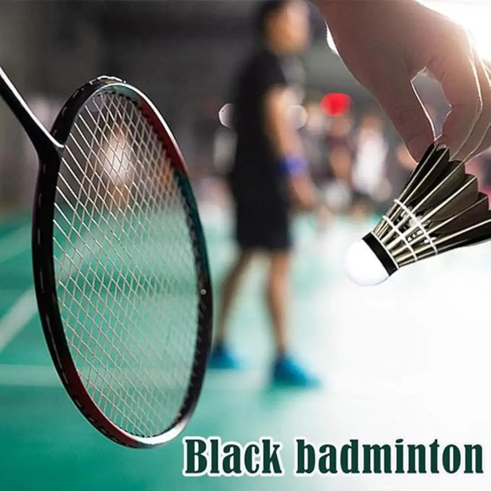 Pure Fur Badminton Shuttlecock High Speed Training Badminton Shuttlecocks with Great Stability Durability Indoor for