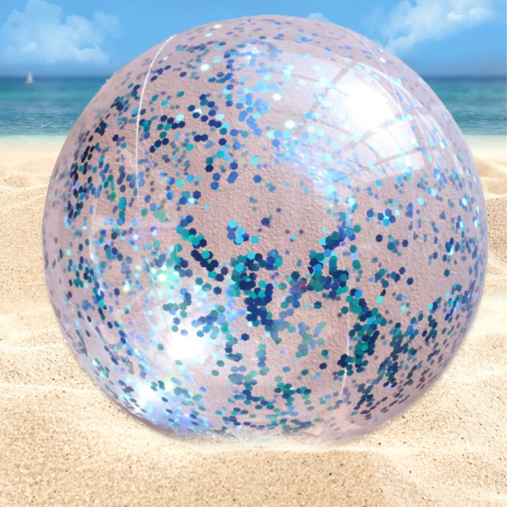 1 piece party supplies, beach essentials, pool games, swimming games, inflatable games water beach ball with air pump, PVC infla