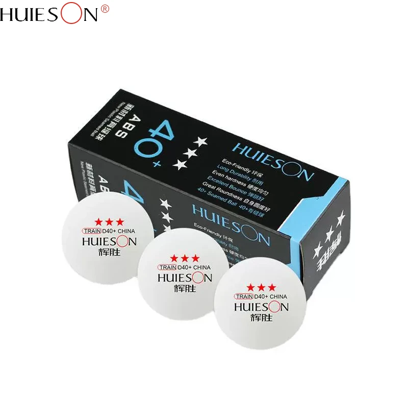 3Pcs/Box ABS 3-Star 40+ Premium Table Tennis Balls