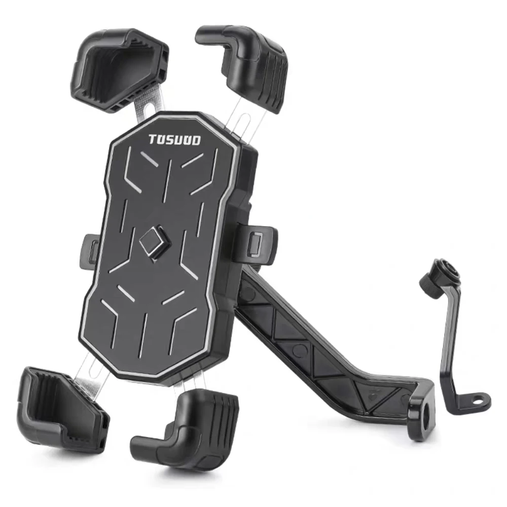 TOSUOD 360° Rotatable Non-Slip Bike Phone Holder