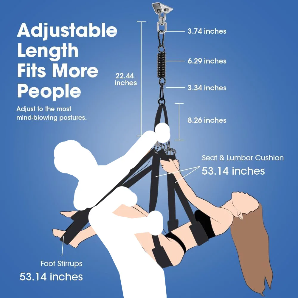 Flirting Kit Door Sex Swing Handcuffs Condole Belt Sframed Sex Swings Toy For Couples BDSM Women's Exotic Sext Adult Toys 18+