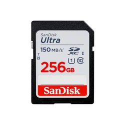 SanDisk Ultra High-Speed SD Memory Card - Original, Up to 150Mb/s - 256GB SDXC U1 Card