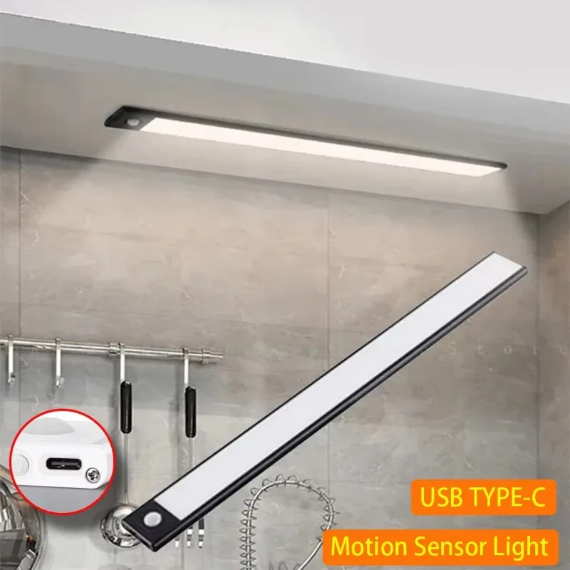 USB Rechargeable Wireless LED Motion Sensor Night Light for Versatile Indoor Illumination