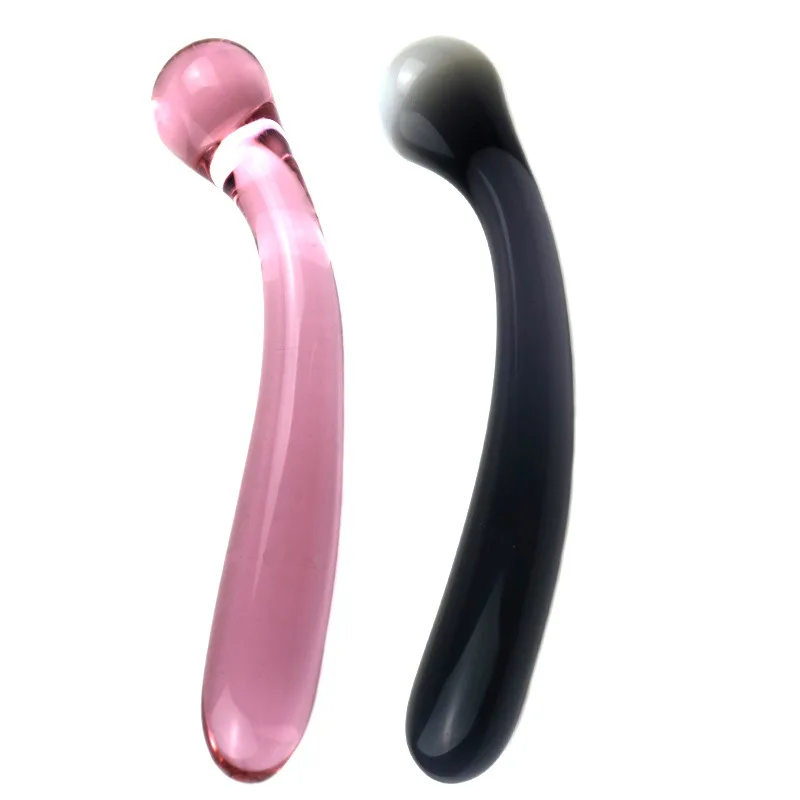 Stimulateur point g en verre et plug anal, design ergonomique_voghion.com