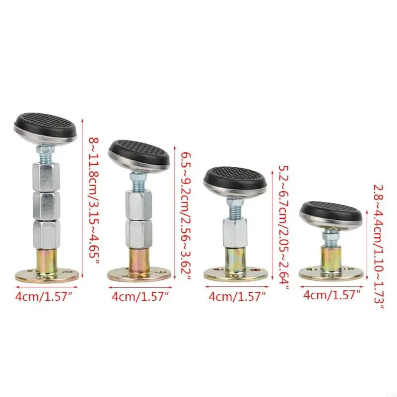 A3PA Bed Frame Anti-shake Tool Adjustable Threaded Headboard Stoppers Fixer Bedside ​anti-shake Metal Telescopic Support