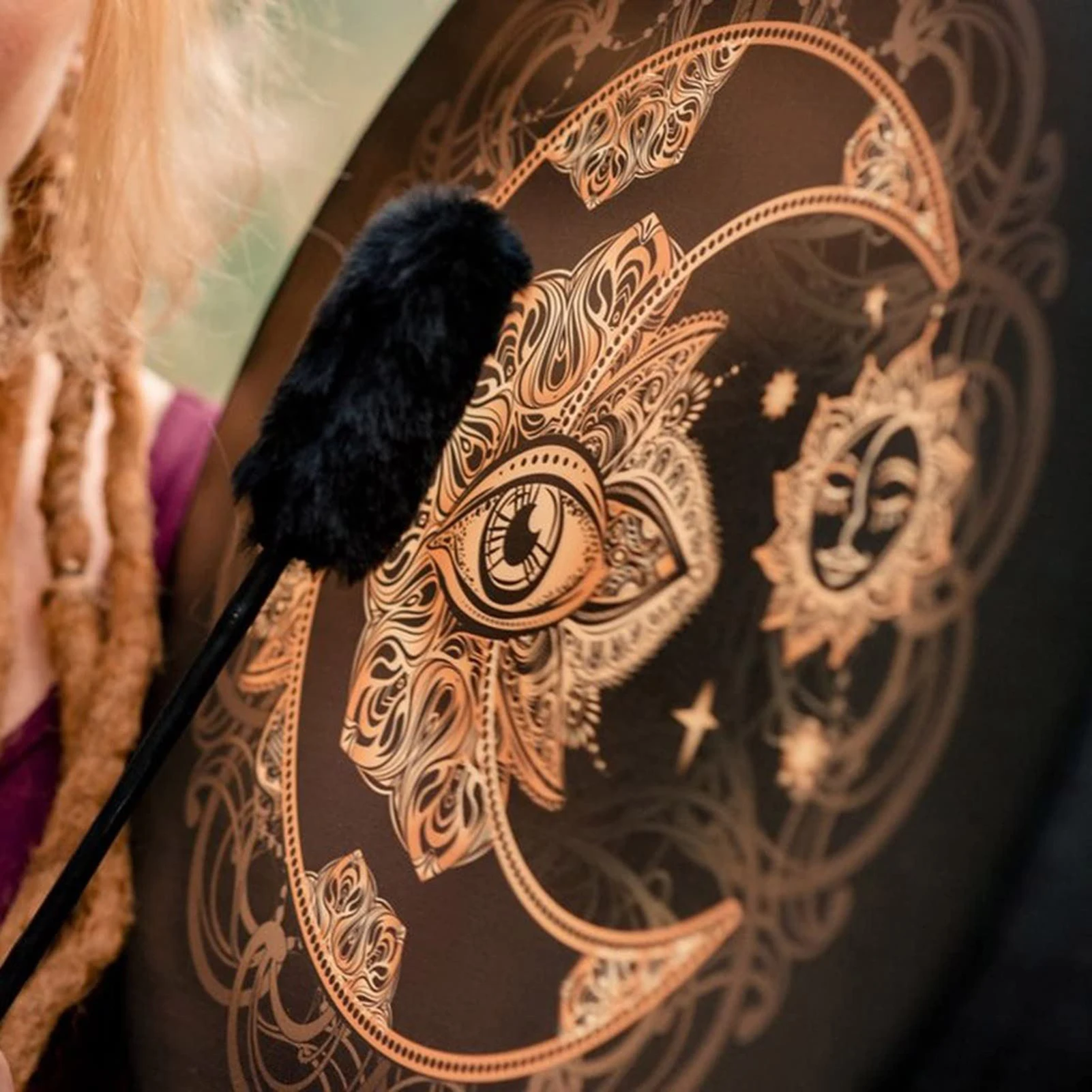 Shaman Drum Shaman Drums For Adults Alchemy Moon Drum Sound Healing Tool Symbol Of Siberian Spiritual Music Sound Of