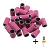 Pink 80 120 180 240 Grit Cutter Zebra Sanding Bands Nail Drill Bits Foot Care Polishing Manicure Gel PolishRemover Replacement 1