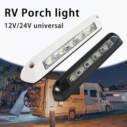 12V-24V RV LED Awning Porch Light Waterproof Motorhome Caravan Interior Wall Lamps Light Bar RV Van Camper Trailer Exterior Lamp