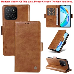 Luxurious Leather Anti-Theft Wallet Flip Phone Case for Galaxy J4 (Brown)
