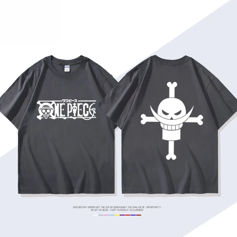 ONE PIECE Animation Derivatives White Beard Edward· Newgate Print T-shirt Short Sleeve T-shirt - Image 4